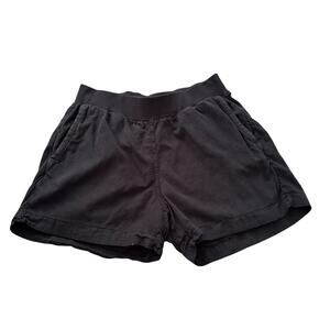 Faherty charcoal gray/black sweat shorts size M